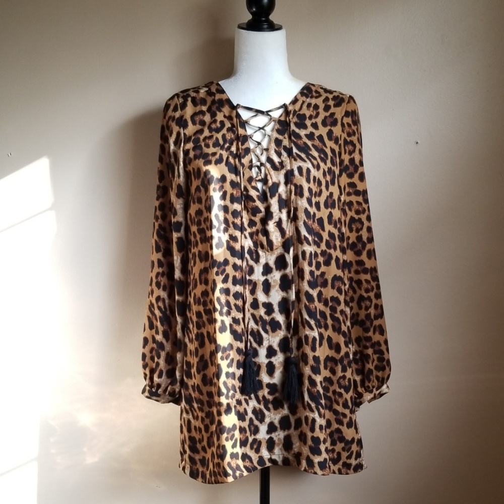 Cheetah Print Dress